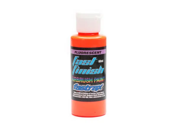Fastrax Fast Finish Airbrush Paint Flo Orange 60ml – view 2