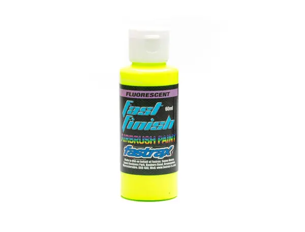 Fastrax Fast Finish Airbrush Paint Flo Yellow 60ml – view 2