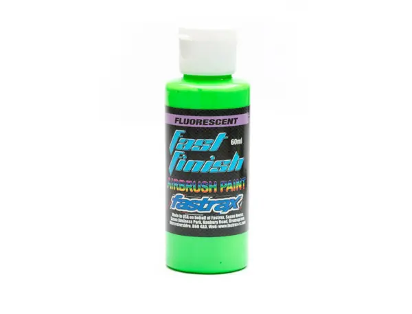 Fastrax Fast Finish Airbrush Paint Flo Green 60ml – view 2