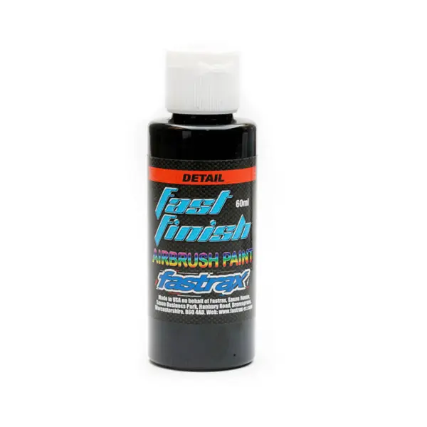 Fastrax Fast Finish Airbrush Paint Detailing Black 60ml