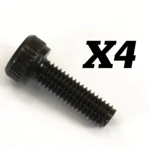 Fastrax 'Enduro' Rear Cover Screws M3 X 8mm (4)