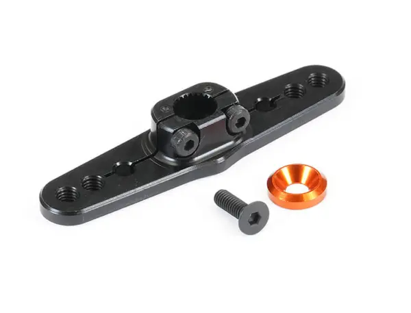 Fastrax 23t Black Aluminium Double Servo Horn (Ko/Sanwa) – view 2
