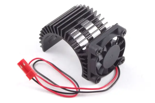 Fastrax Aluminium Motor Heatsink Fan Unit (Fan on Side) – view 2