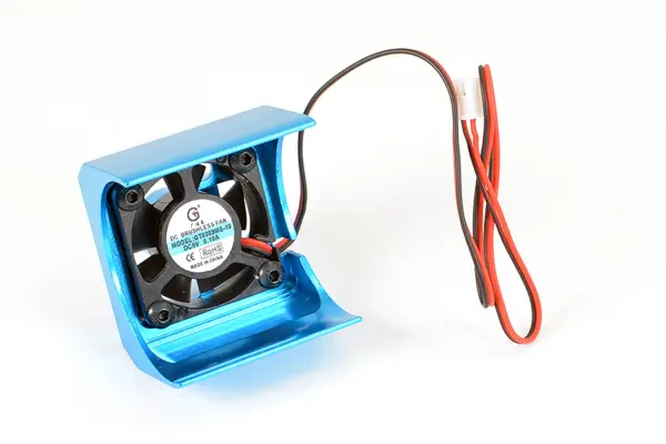 Fastrax 1/8 Aluminium Motor Heatsink Fan Unit – view 3