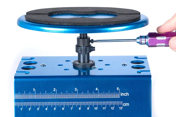 Fastrax Deluxe Alum Locking Rotating Maintenance Stand - Blue – view 4