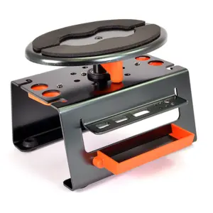 Fastrax Deluxe Alum Locking Rotating Maintenance Stand - Grey