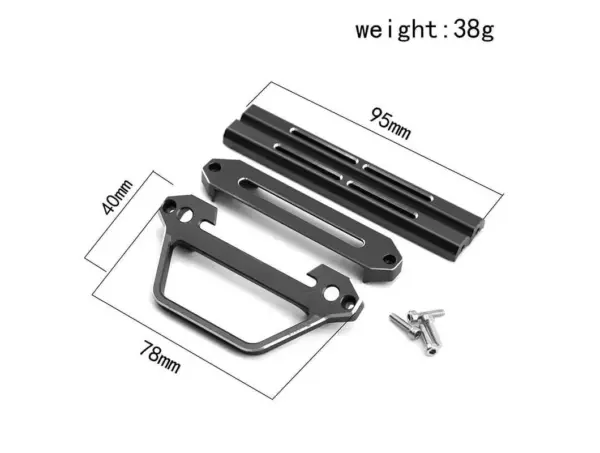 Fastrax Aluminium Protector Frame for Flysky Nb4 - Black – view 4