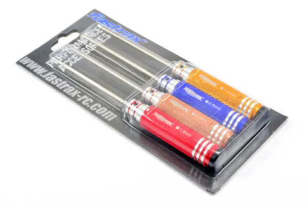 Fastrax Hardened Metric Hex Driver Set (4) – view 2