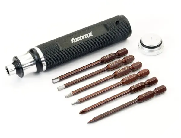 Fastrax 6-Piece Changeable HND Tool 1.5/2.0/2.5/3.0mm/ph/flat – view 2