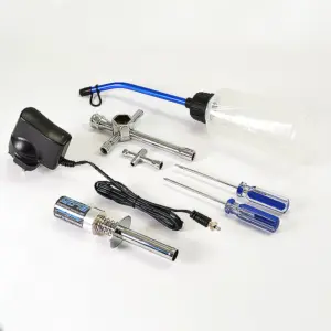 Fastrax Nitro Starter Set (Uk Plug) With 3000mah Glow Starter – Nitro tools