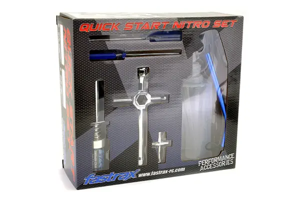 Fastrax Nitro Starter Set (Uk Plug) With 3000mah Glow Starter – view 2