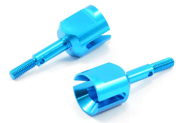 Fastrax Tamiya Tt02 Aluminium Wheel Axle (Pr) – view 2