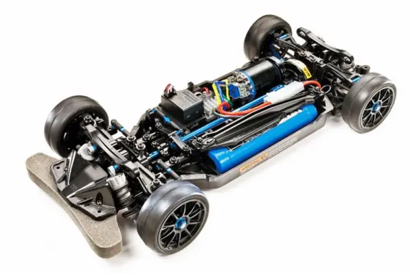 Fastrax Tamiya Tt02 Aluminium Main Driveshaft – view 3