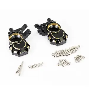 Fastrax TRX-4 Brass Bk Front Steering Knuckles (2)