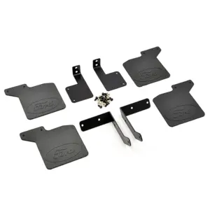 Fastrax TRX-4 Rubber Mudflaps & Alloy Mounts for Bronco