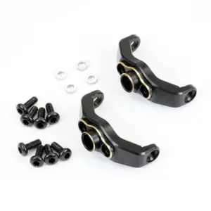 Fastrax TRX-4m Black Brass C-Hubs (2)