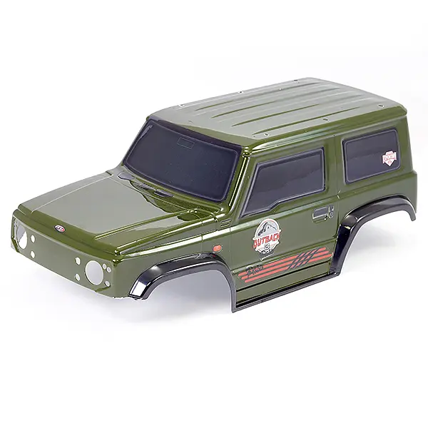 FTX Outback 3 Paso PVC Painted Body - Green – Ftx Parts