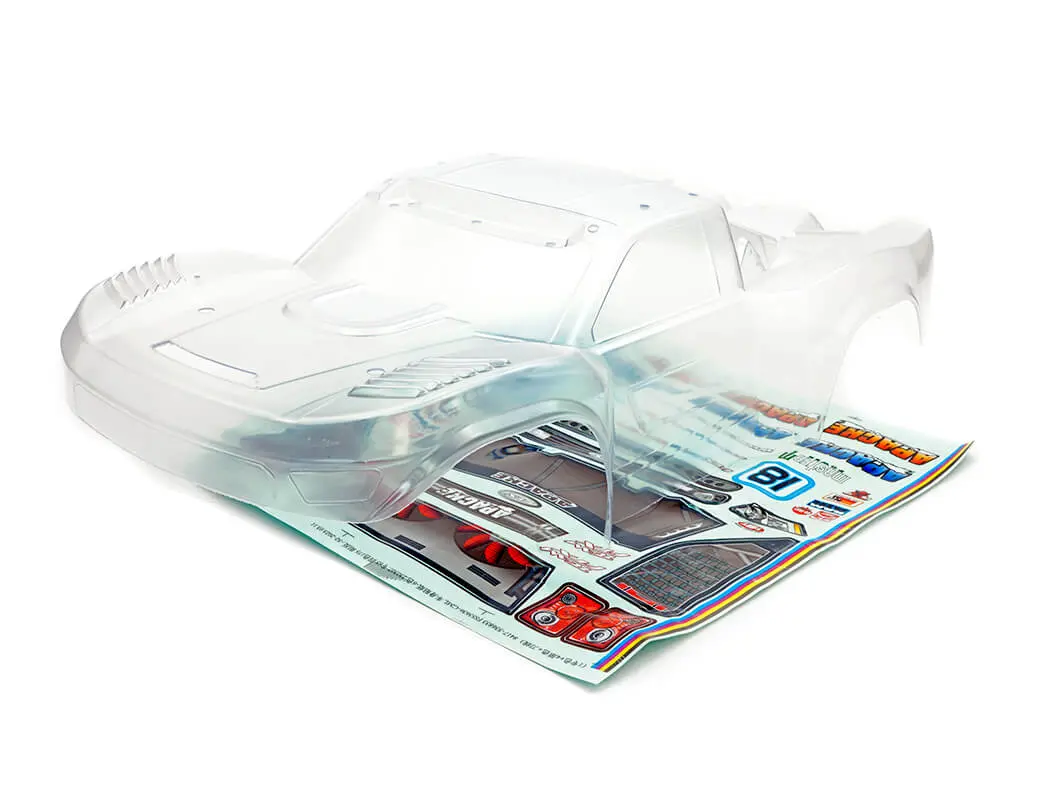 FTX Apache Clear Body & Decal – RC Cars