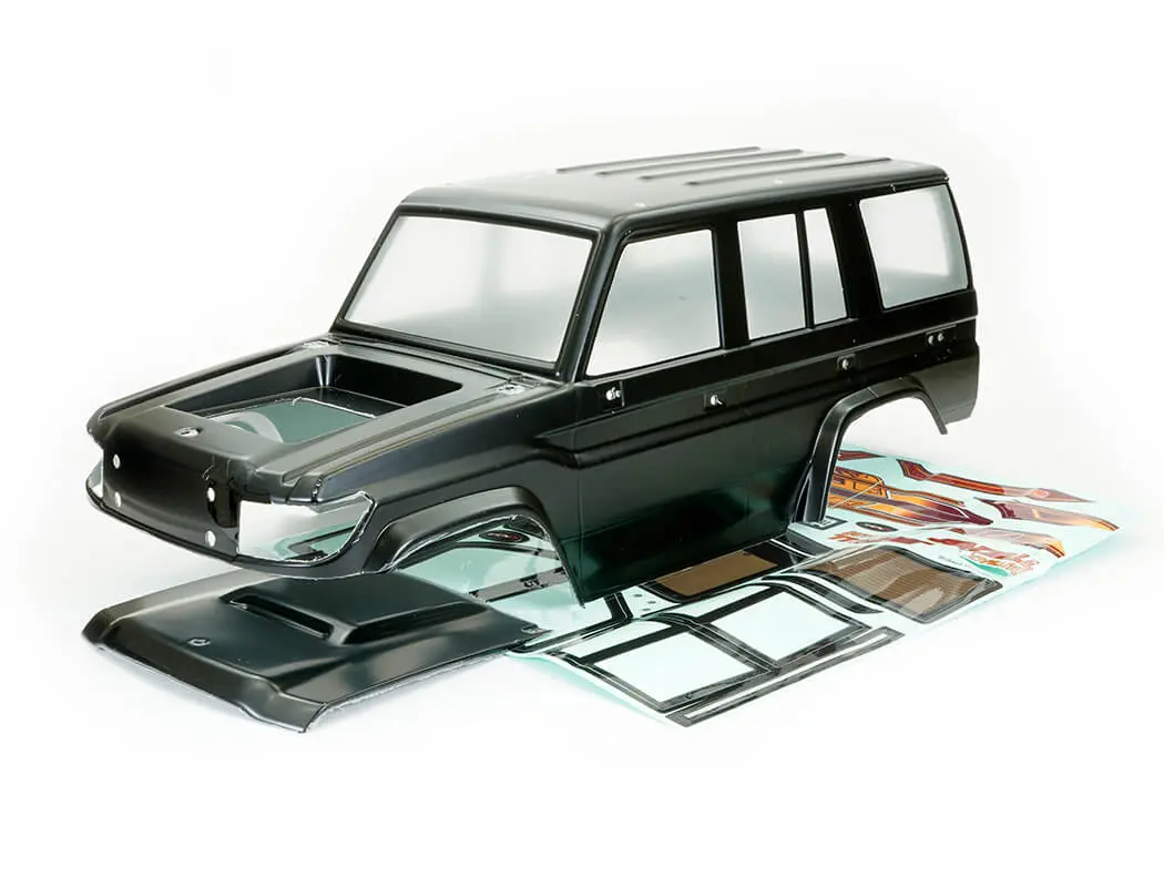 FTX Tracker Pc Body Black – RC Cars