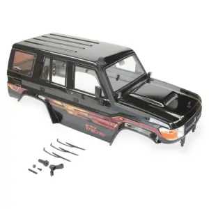 FTX Tracker Pre-Assembled Pc Body Black – RC Cars