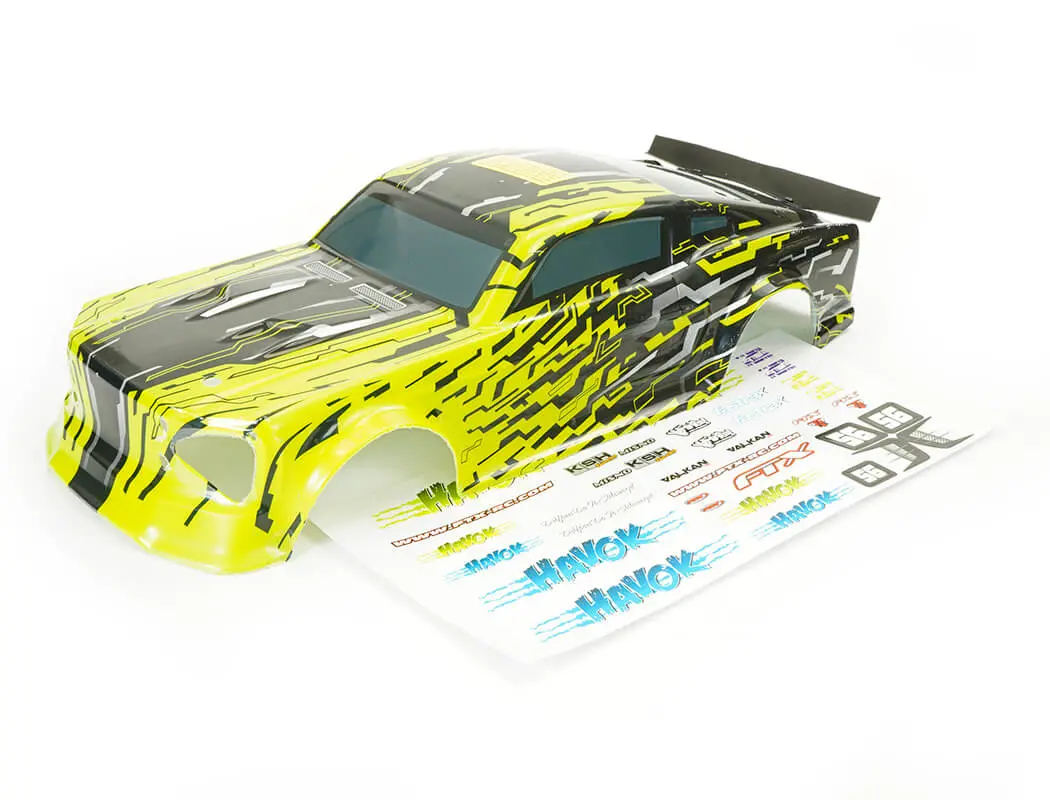 FTX Havok Drift Street Body - Yellow – Ftx Parts