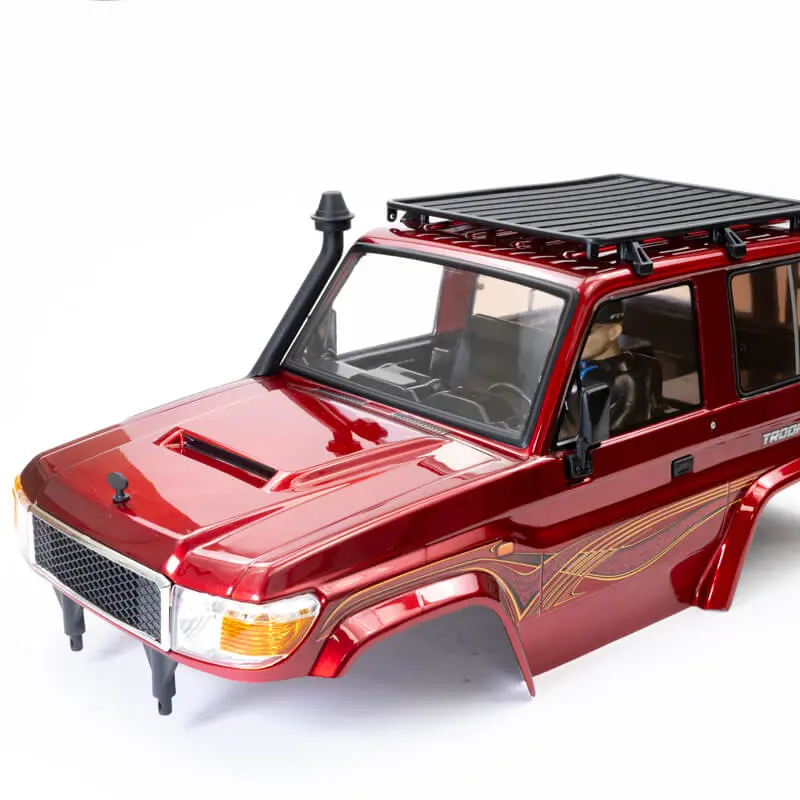 FTX Trooper Pre-Assembled Complete Body W/O Light/Tyre - Red – RC Cars