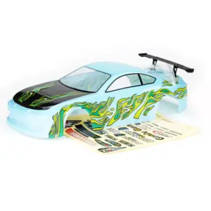 FTX Banzai Pre-Painted Body Shell W/Decals & Wing - Blue – Ftx Parts