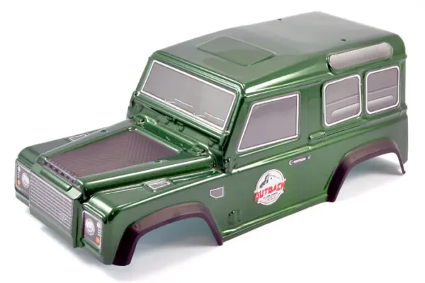 FTX Outback Painted Ranger 2.0 Bodyshell - Green – view 2