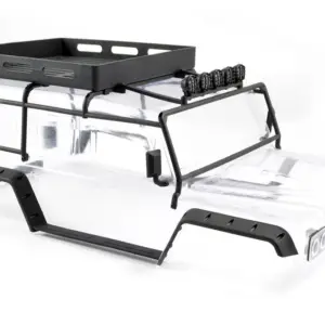 FTX Kanyon Clear Body W/Roll Cage, Spotlights & Tray – RC Cars