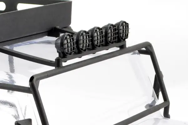 FTX Kanyon Clear Body W/Roll Cage, Spotlights & Tray – view 3