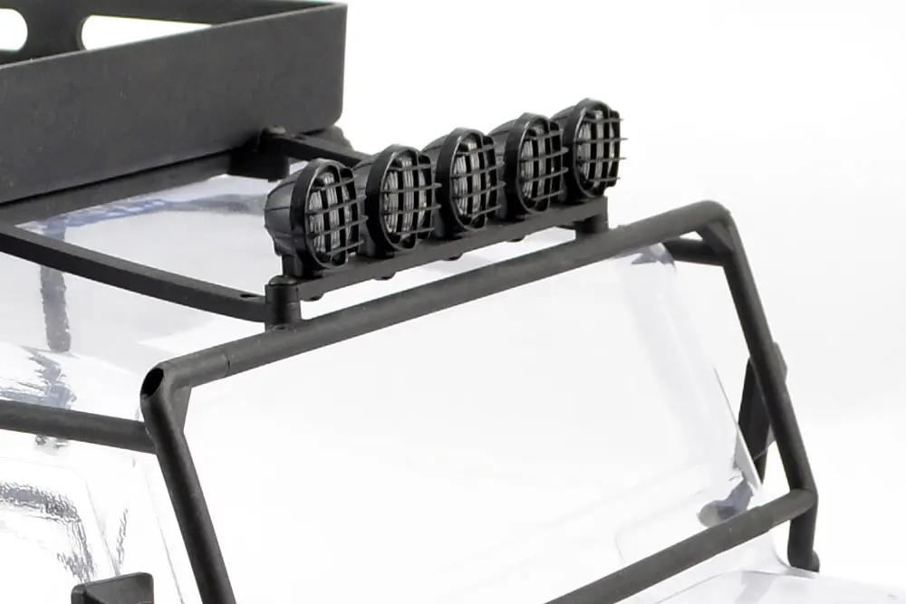 FTX Kanyon Clear Body W/Roll Cage, Spotlights & Tray – RC Cars