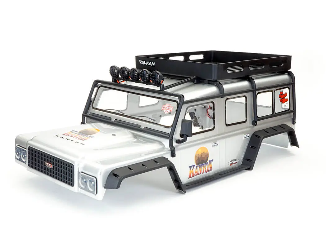 FTX Kanyon Finished Painted Assembled Body W/Led Lights – RC Cars
