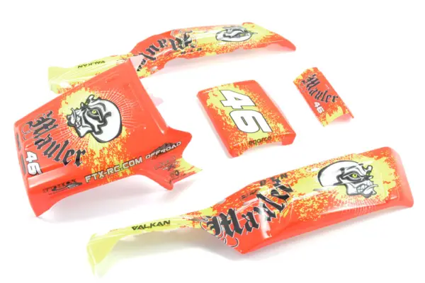 FTX Mauler Painted Body Panels - Red – view 2