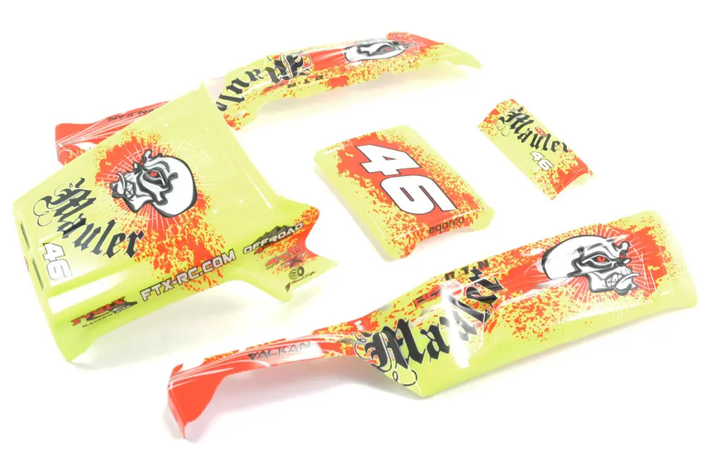 FTX Mauler Painted Body Panels - Yellow – Ftx Parts