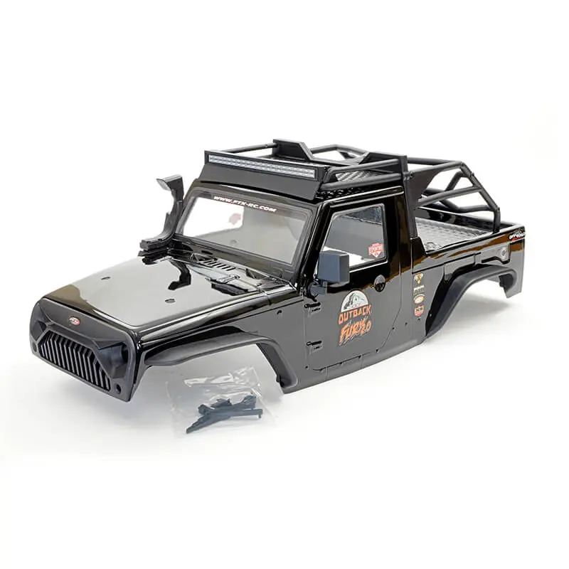 FTX Fury 2.0 Pre-Assembled Body & Cage - Black – RC Cars