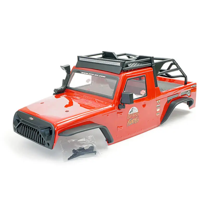 FTX Fury 2.0 Pre-Assembled Body & Cage - Red – RC Cars