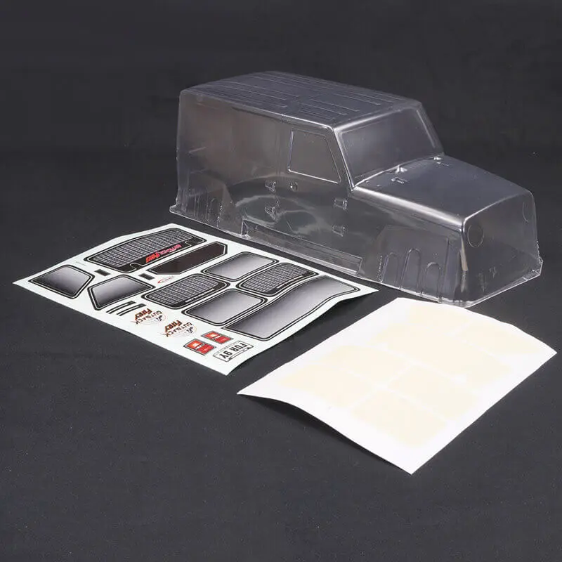 FTX Fury Bodyshell Polycarbonate - Clear – Ftx Parts