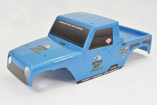 FTX Fury X Printed Dropcab Body - Blue – view 2