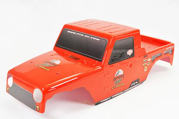 FTX Fury X Printed Dropcab Body - Red – view 2