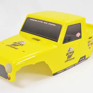 FTX Fury X Printed Dropcab Body - Yellow – RC Cars