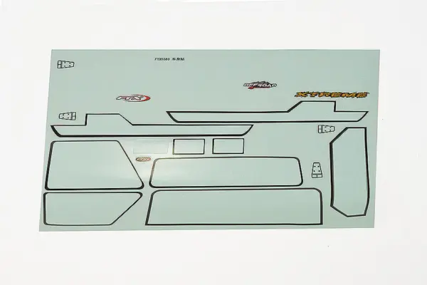 FTX Fury X Printed Dropcab Body - Yellow – view 3