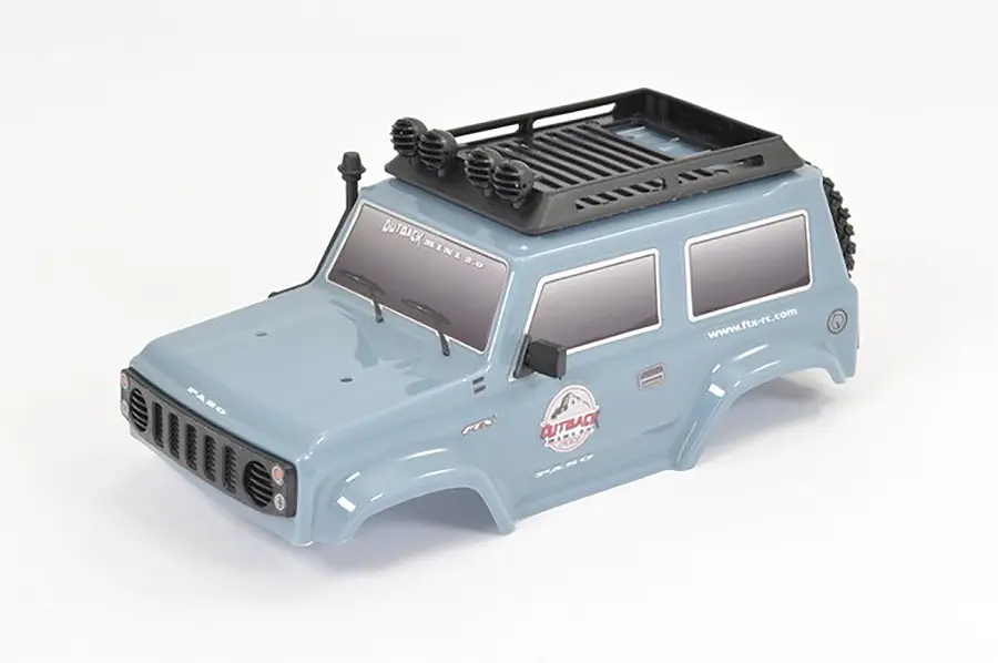 FTX Mini Outback 2.0 Paso Body Grey W/Accessories – Ftx Parts