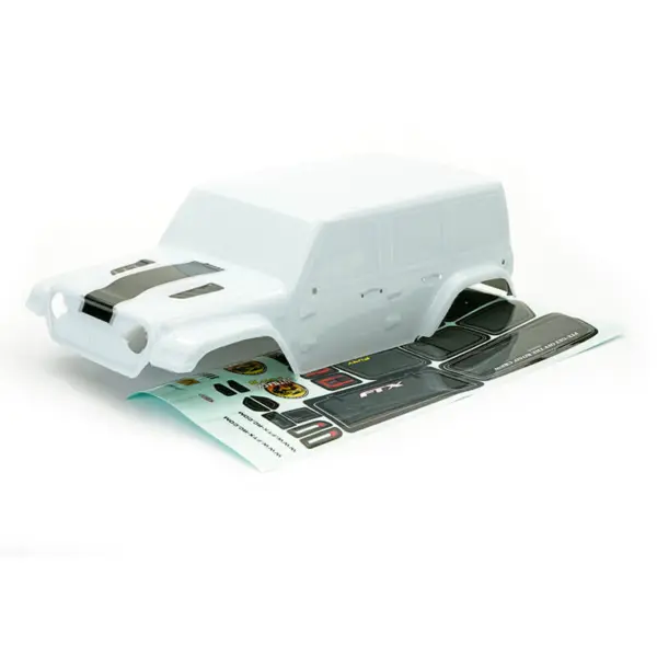 FTX Outback Fury Xc PVC Bodyshell - White