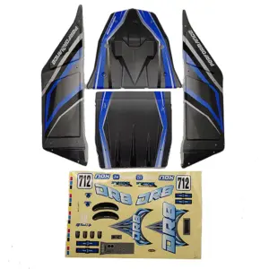 FTX Dr8 Body+decal(blue) – Ftx Parts