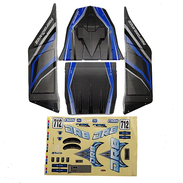 FTX Dr8 Body+decal(blue) – Ftx Parts