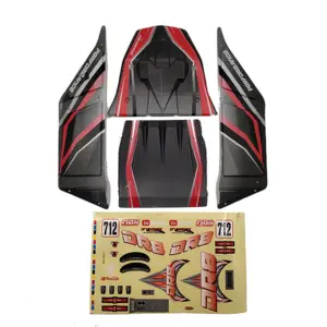 FTX Dr8 Body+decal(red) – Ftx Parts