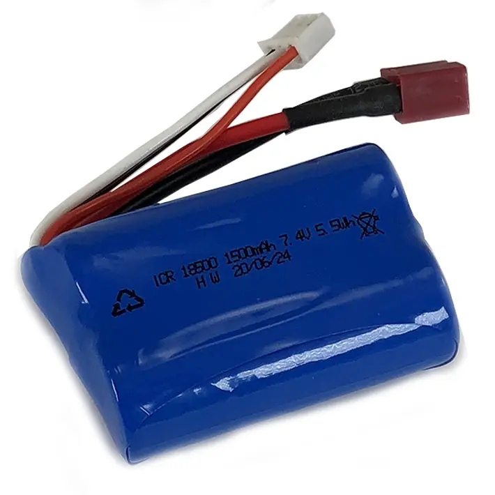 FTX Tracer Hi-Capacity Li-Ion 7.4v 1500mah Battery Pack (For Brushed) With Deans Connector – Ftx Parts