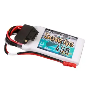 Gensace Soaring Lipo 3S 11.1V-450-30C (JST) 58x31x13.5mm 47g G-Tech