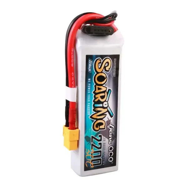 Gensace Soaring Lipo 3s 11.1v-2200-30c(xt60) 107x34x21mm 175g G-Tech – view 3