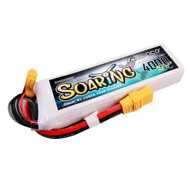 Gensace Soaring Lipo 3s 11.1v-4000-30c(xt90) 136x42.5x22.5mm 290g Gt – view 4